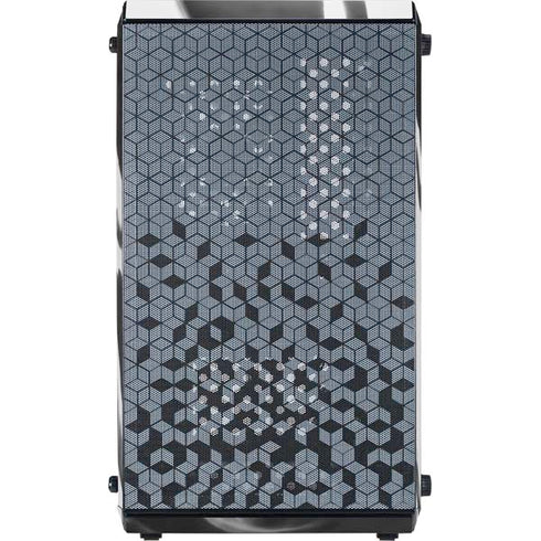 Black Marble Ink Cooler Master MasterBox Q300L Mini Tower Skin