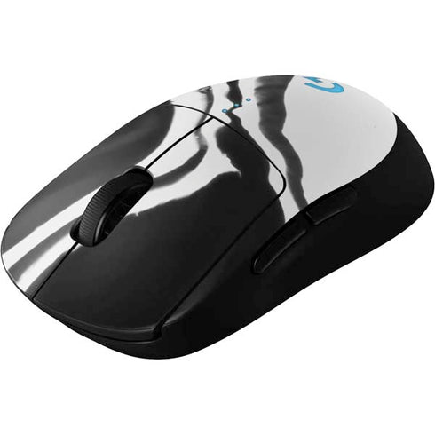 Black Marble Ink G Pro Wireless Gaming Mouse Skin