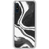 Black Marble Ink Galaxy A10e Clear Case