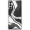 Black Marble Ink Galaxy A14 5G Clear Case