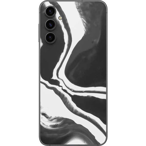 Black Marble Ink Galaxy A14 5G Skin