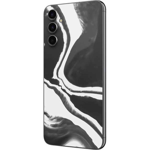 Black Marble Ink Galaxy A14 5G Skin