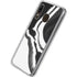 Black Marble Ink Galaxy A20 Clear Case