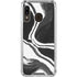 Black Marble Ink Galaxy A30 Clear Case
