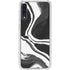 Black Marble Ink Galaxy A50 Clear Case