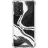 Black Marble Ink Galaxy A52 5G Clear Case