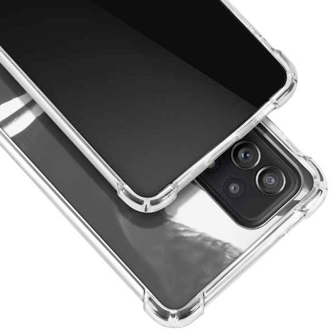 Black Marble Ink Galaxy A52 5G Clear Case