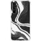 Black Marble Ink Galaxy A54 5G Clear Case