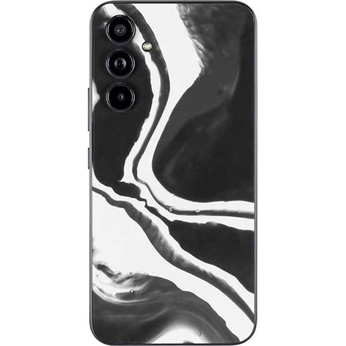 Black Marble Ink Galaxy A54 5G Skin