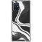 Black Marble Ink Galaxy A71 5G Clear Case