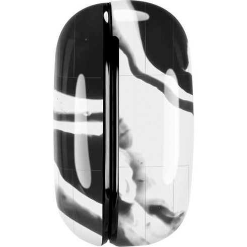 Black Marble Ink Galaxy Buds Live Skin