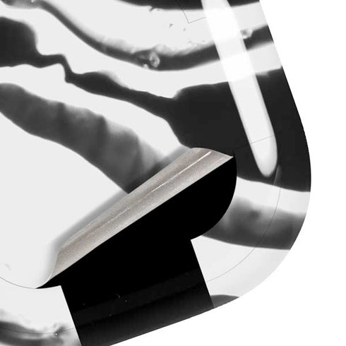 Black Marble Ink Galaxy Buds Live Skin