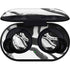 Black Marble Ink Galaxy Buds Skin