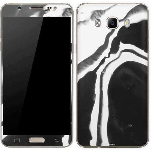 Black Marble Ink Galaxy J7 Skin