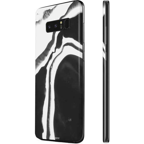 Black Marble Ink Galaxy Note 8 Skin