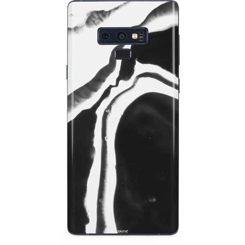 Black Marble Ink Galaxy Note 9 Skin