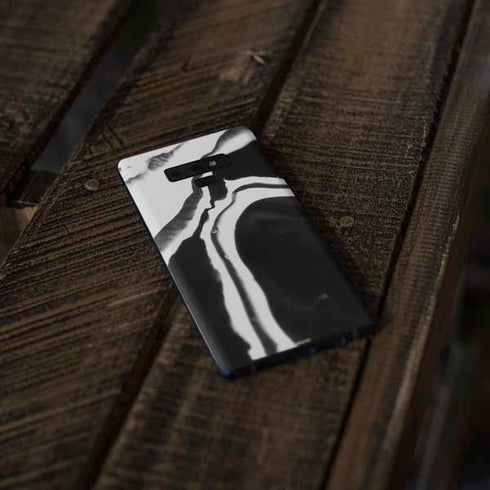Black Marble Ink Galaxy Note 9 Skin