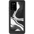 Black Marble Ink Galaxy Note20 5G Waterproof Case