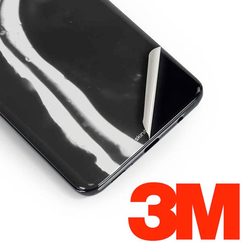 Black Marble Ink Galaxy S10 Skin