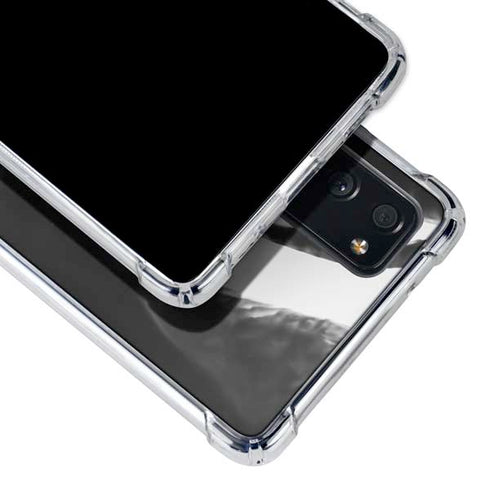 Black Marble Ink Galaxy S20 FE Clear Case