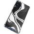 Black Marble Ink Galaxy S20 FE Clear Case