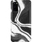Black Marble Ink Galaxy S20 Lite Case