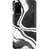 Black Marble Ink Galaxy S20 Lite Case
