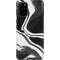 Black Marble Ink Galaxy S20 Plus Pro Case