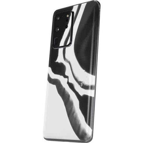 Black Marble Ink Galaxy S20 Ultra 5G Skin