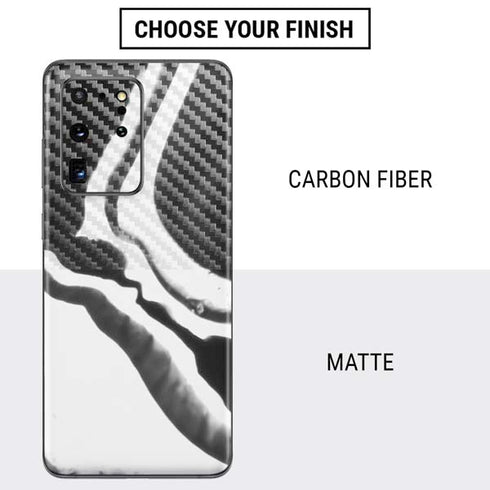 Black Marble Ink Galaxy S20 Ultra 5G Skin