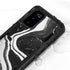 Black Marble Ink Galaxy S20 Waterproof Case