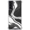 Black Marble Ink Galaxy S21 5G Clear Case