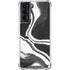 Black Marble Ink Galaxy S21 5G Clear Case