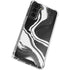 Black Marble Ink Galaxy S22 Clear Case