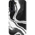 Black Marble Ink Galaxy S22 Plus Pro Case