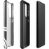 Black Marble Ink Galaxy S22 Plus Pro Case