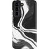 Black Marble Ink Galaxy S22 Pro Case