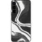 Black Marble Ink Galaxy S22 Skin