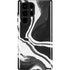 Black Marble Ink Galaxy S22 Ultra Pro Case