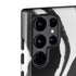 Black Marble Ink Galaxy S22 Ultra Pro Case