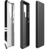 Black Marble Ink Galaxy S22 Ultra Pro Case