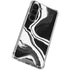 Black Marble Ink Galaxy S23 Clear Case