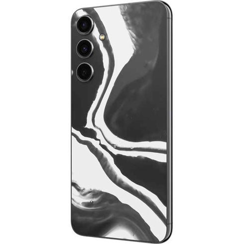 Black Marble Ink Galaxy S23 FE Skin