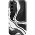 Black Marble Ink Galaxy S23 Plus Pro Case
