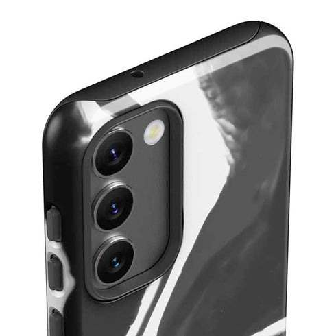 Black Marble Ink Galaxy S23 Plus Pro Case