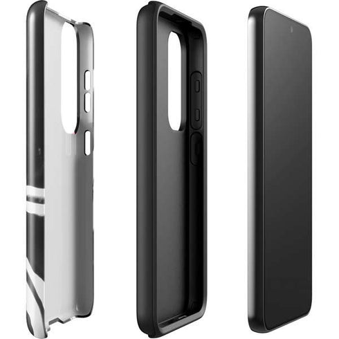 Black Marble Ink Galaxy S23 Plus Pro Case