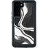 Black Marble Ink Galaxy S23 Plus Waterproof Case