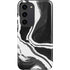 Black Marble Ink Galaxy S23 Pro Case
