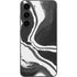 Black Marble Ink Galaxy S23 Skin