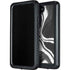 Black Marble Ink Galaxy S23 Waterproof Case